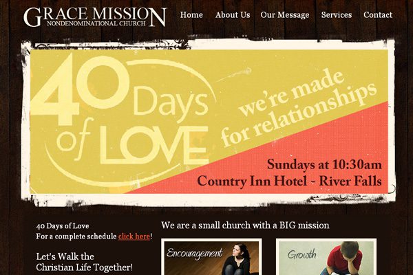 Grace Mission Website